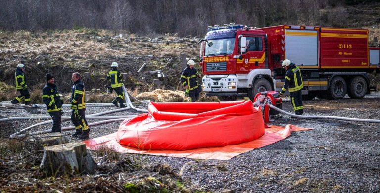 Flexible Löschwasserzisternen als Bestandteil moderner Waldbrandschutzkonzepte